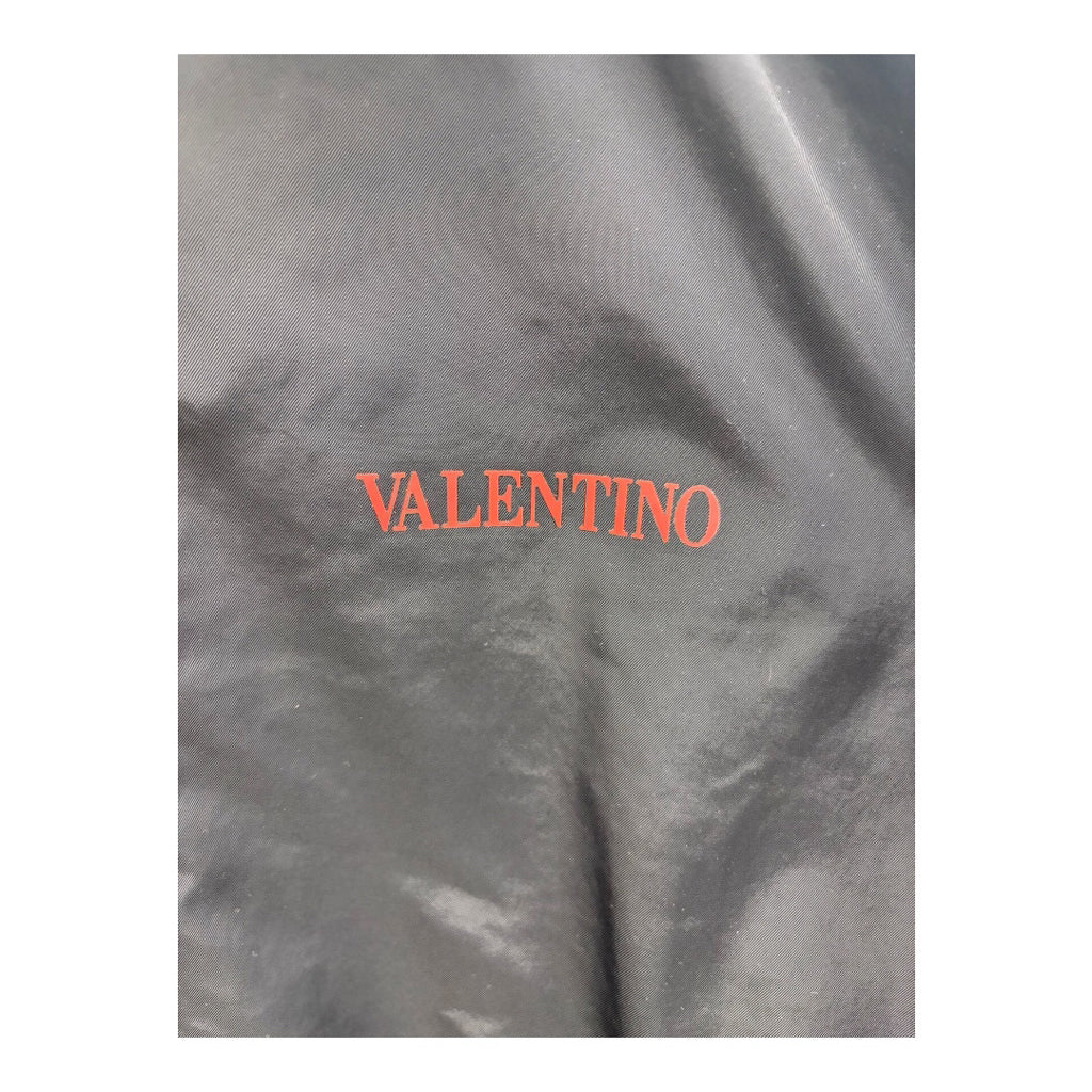 Valentino Garavani Black Logo Moon Print Waterproof WindbreakerJacket Mns Sz 46