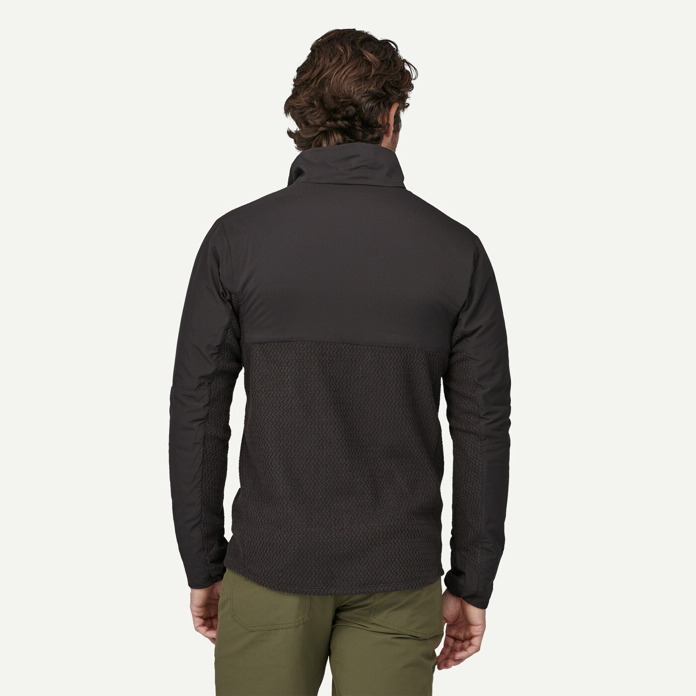 NWT Patagonia Mens Nano Air Light Hybrid Black Insulated Zip up Jacket Sz M