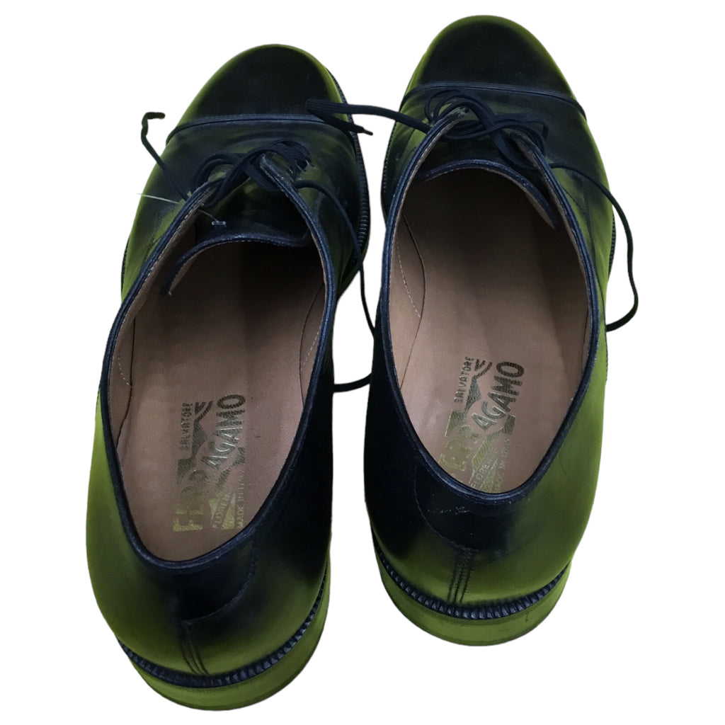 SALVATORE FERRAGAMO Black 10 Dress Shoes