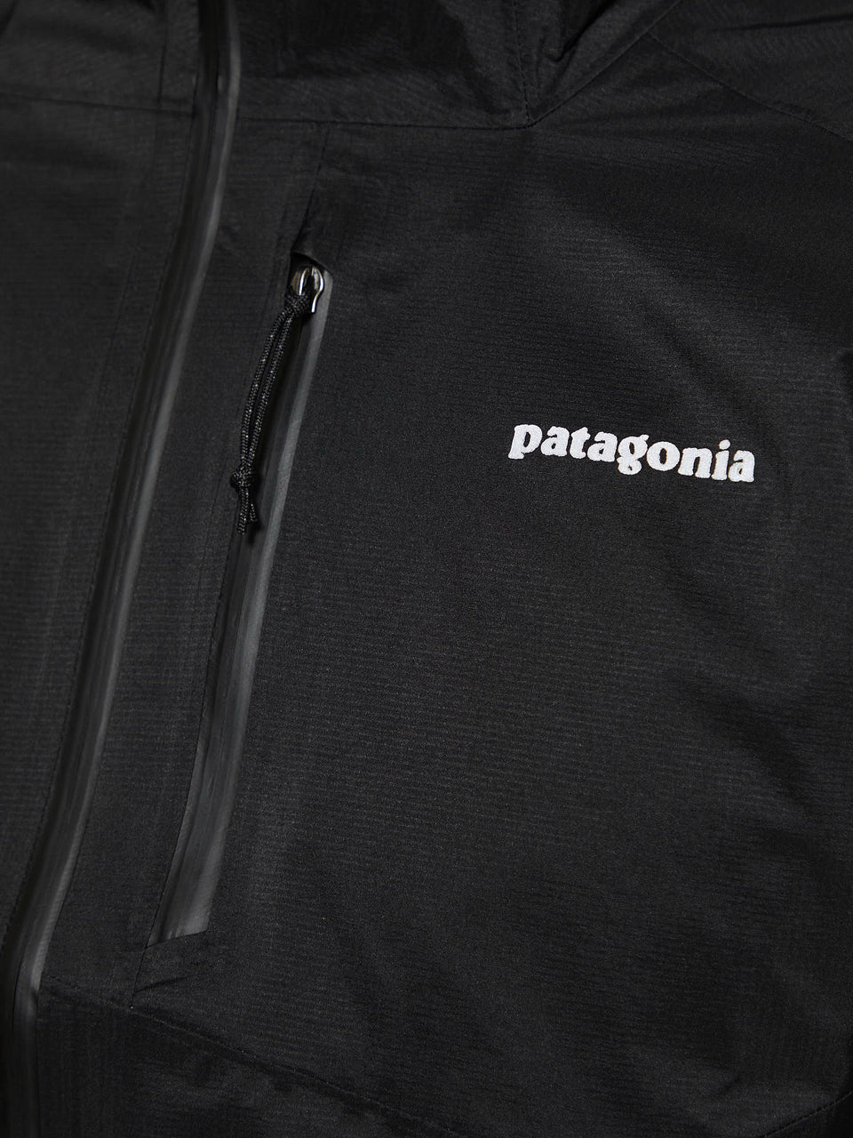 NWT Patagonia Black Men's Storm Racer Slim Fit Ultra Lightweight Jacket Mns Sz L
