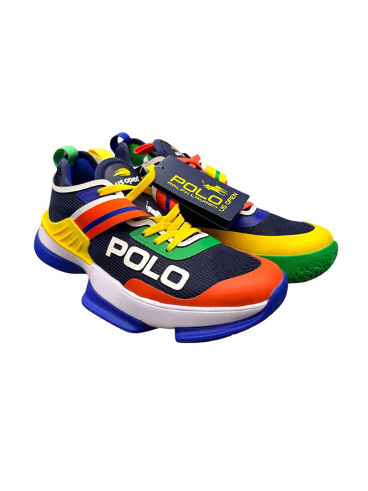 NWT Polo Ralph Lauren Shoe Mns Size 7.5 US Open Tech Court Pro Trainer Sneakers