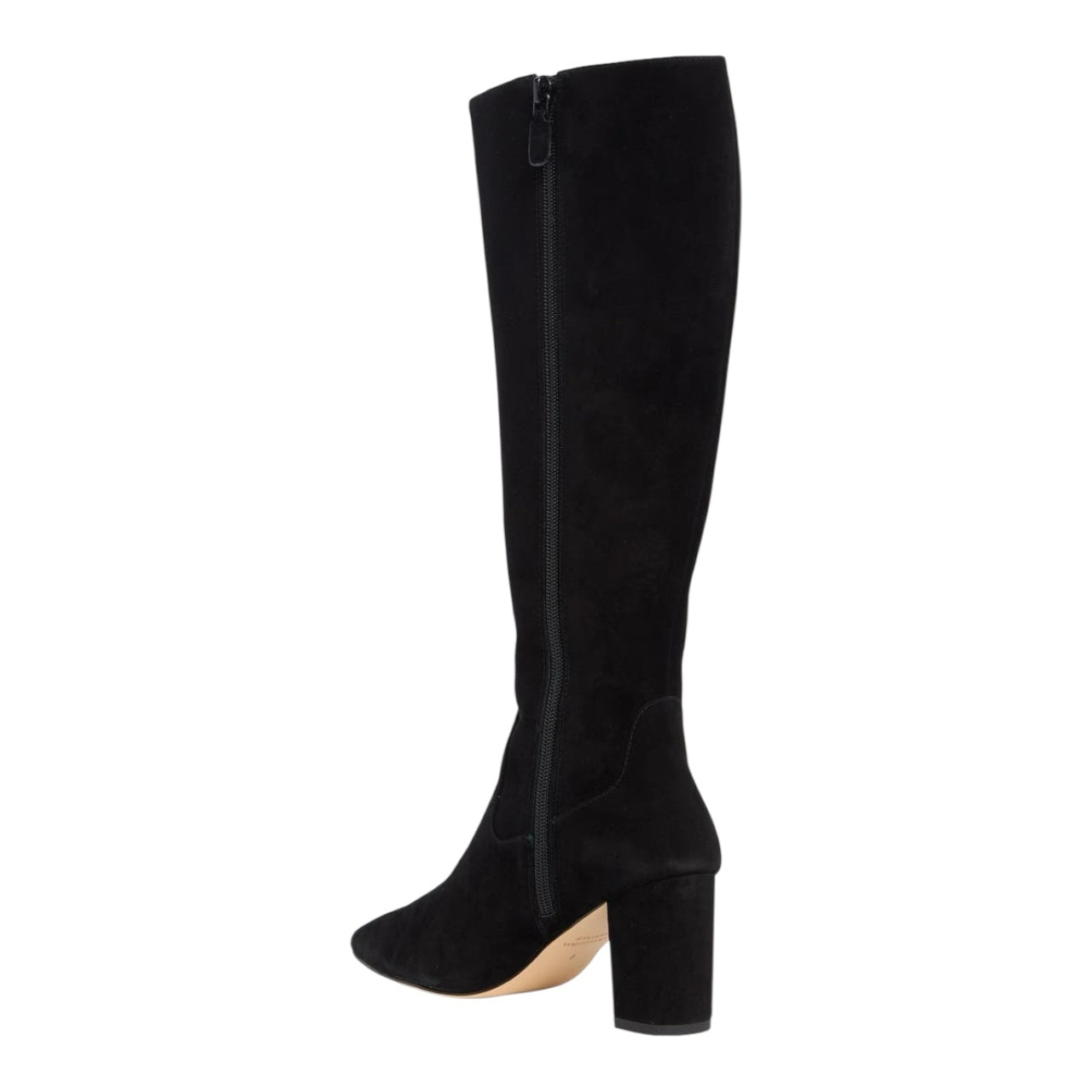 NWOB Stuart Weitzman Renegade 75 Suede Calf High Block Heel Boot Womens Sz 6
