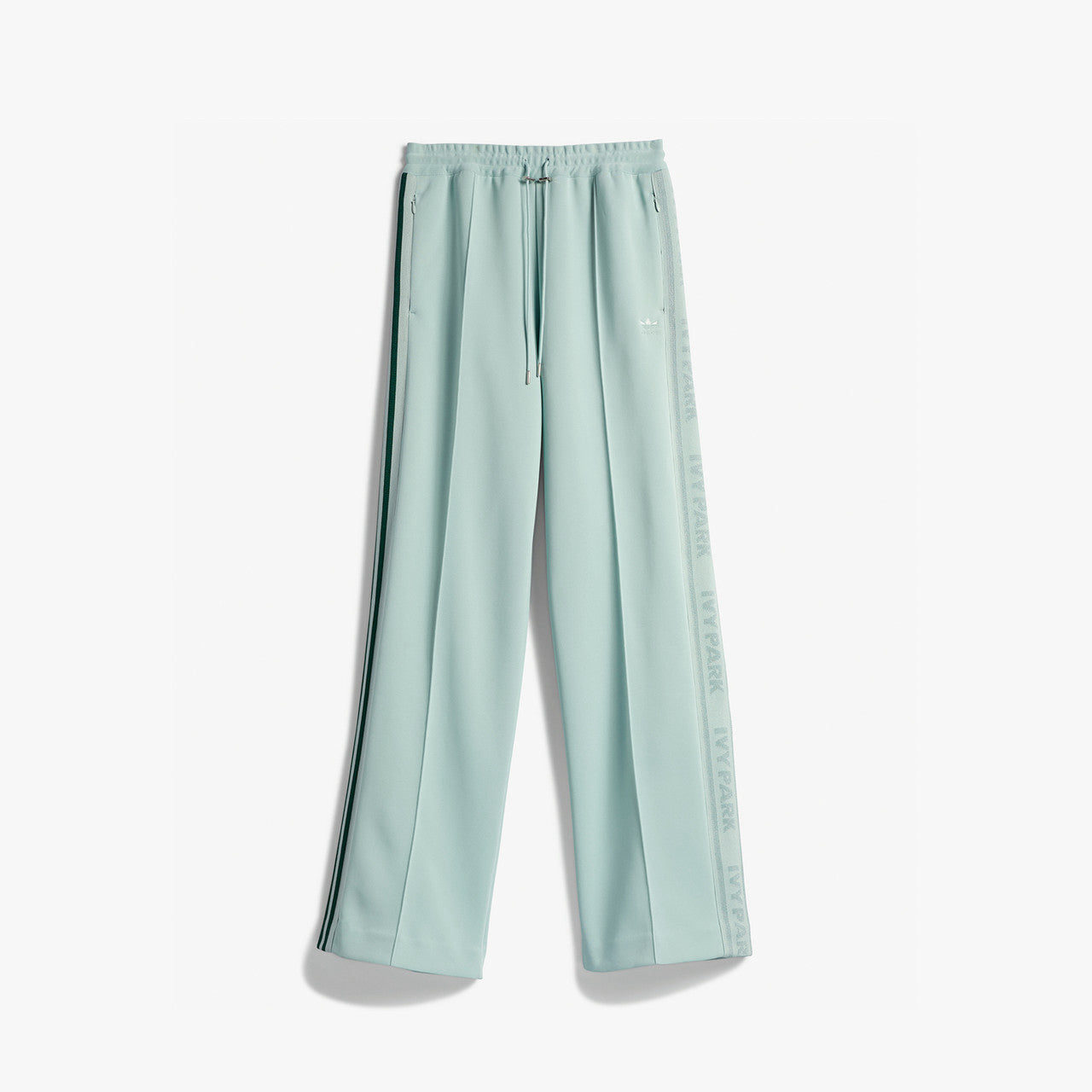 NWT Adidas Ivy Park 3-Stripe Suit Green Tint Wide Leg Pants Wms Sz L