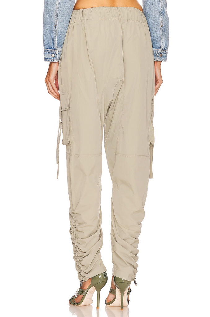 NWT Dundas x Revolve Adriana Cargo Light Khaki Pant Wmns Sz S