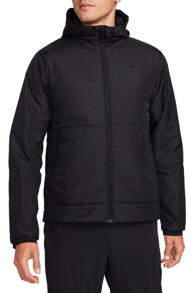 NWT Nike Therma-FIT Unlimited Training Jacket Black Zip Up Hoodie Mns Sz L