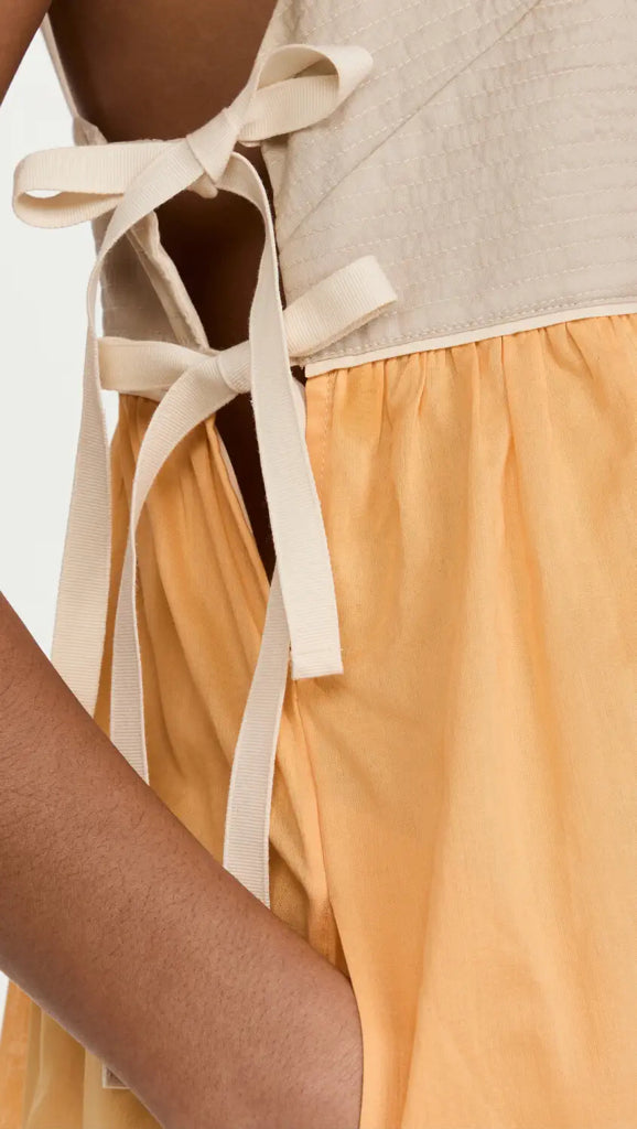 TORY BURCH Size L Yellow 8926 Dress