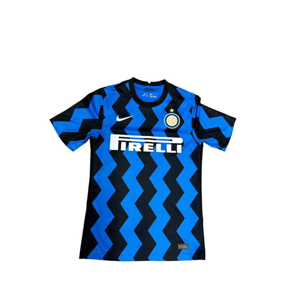 NIKE DRI-FIT INTER MILAN 20/21 HOME VAPOR MATCH SS JERSEY BLUE SPARK WHITE MNS SZ S
