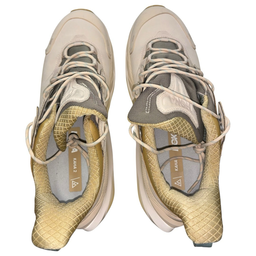 Hoka Kaha 2 Low GTX Hiking Men's Size 11.5 Excellent Tan/Beige Gortex Sneaker