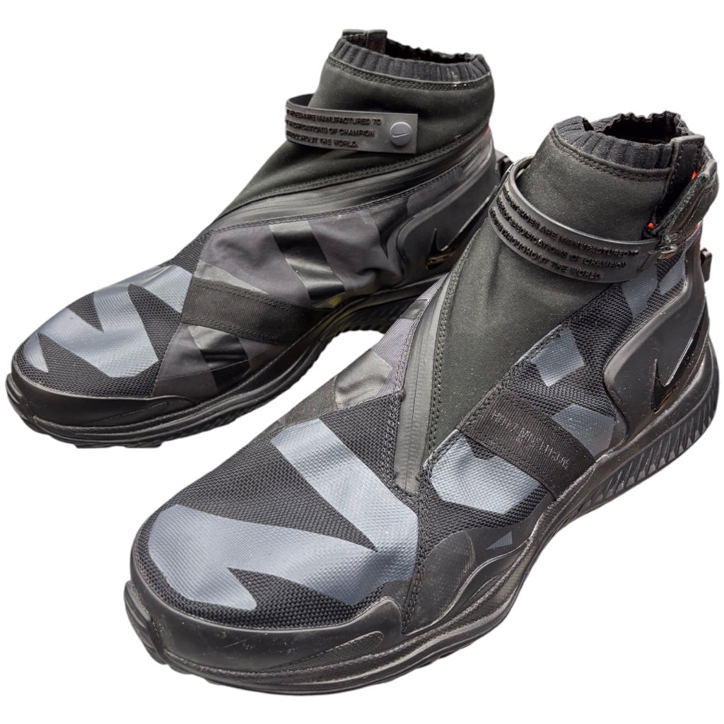 NSW Gaiter Boot Gyakusou NikeLab Anthracite Black Orange AA0530 001 Size 12 US