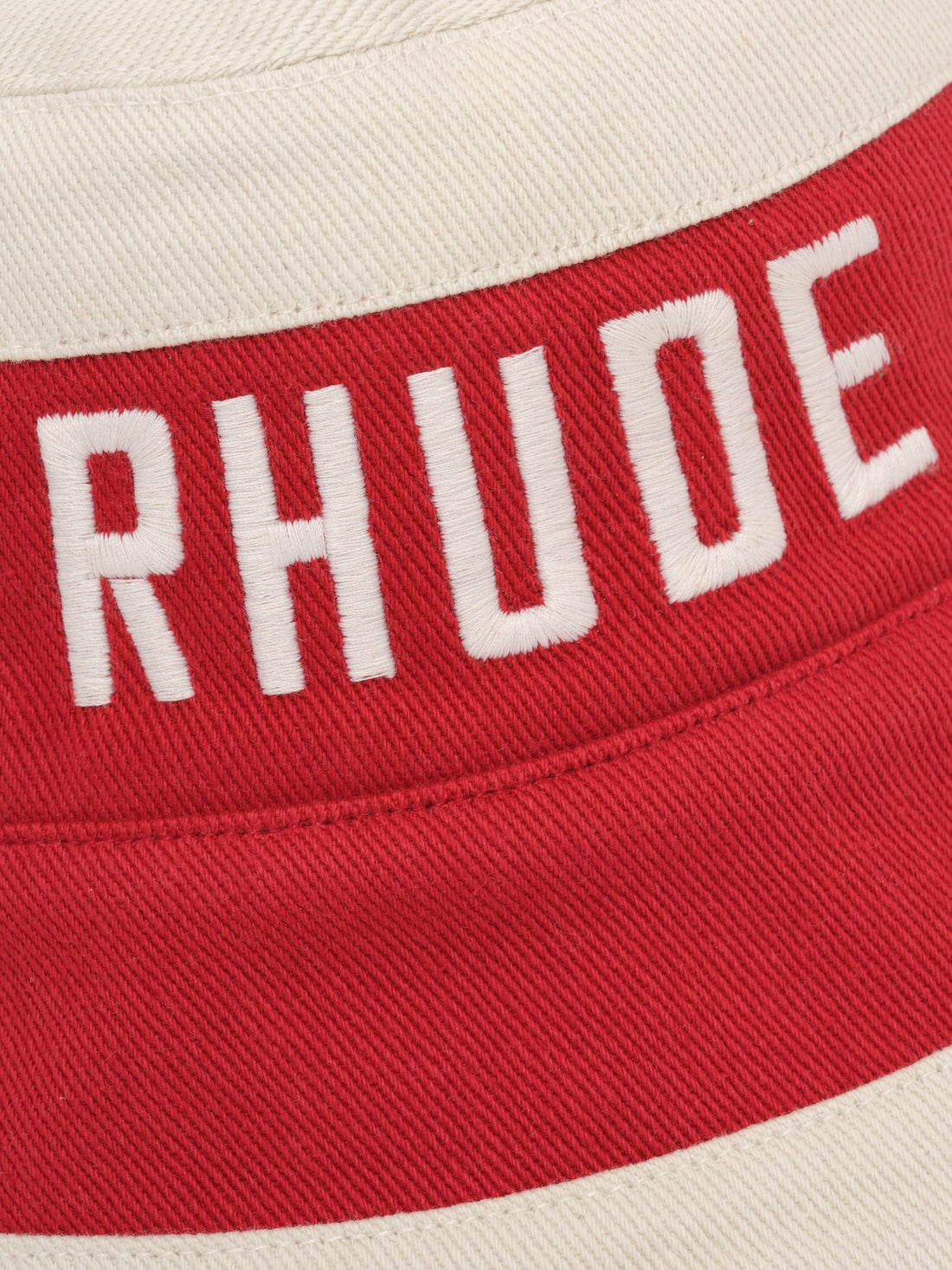 NWT Rhude East Hampton White Cream Bucket Hat