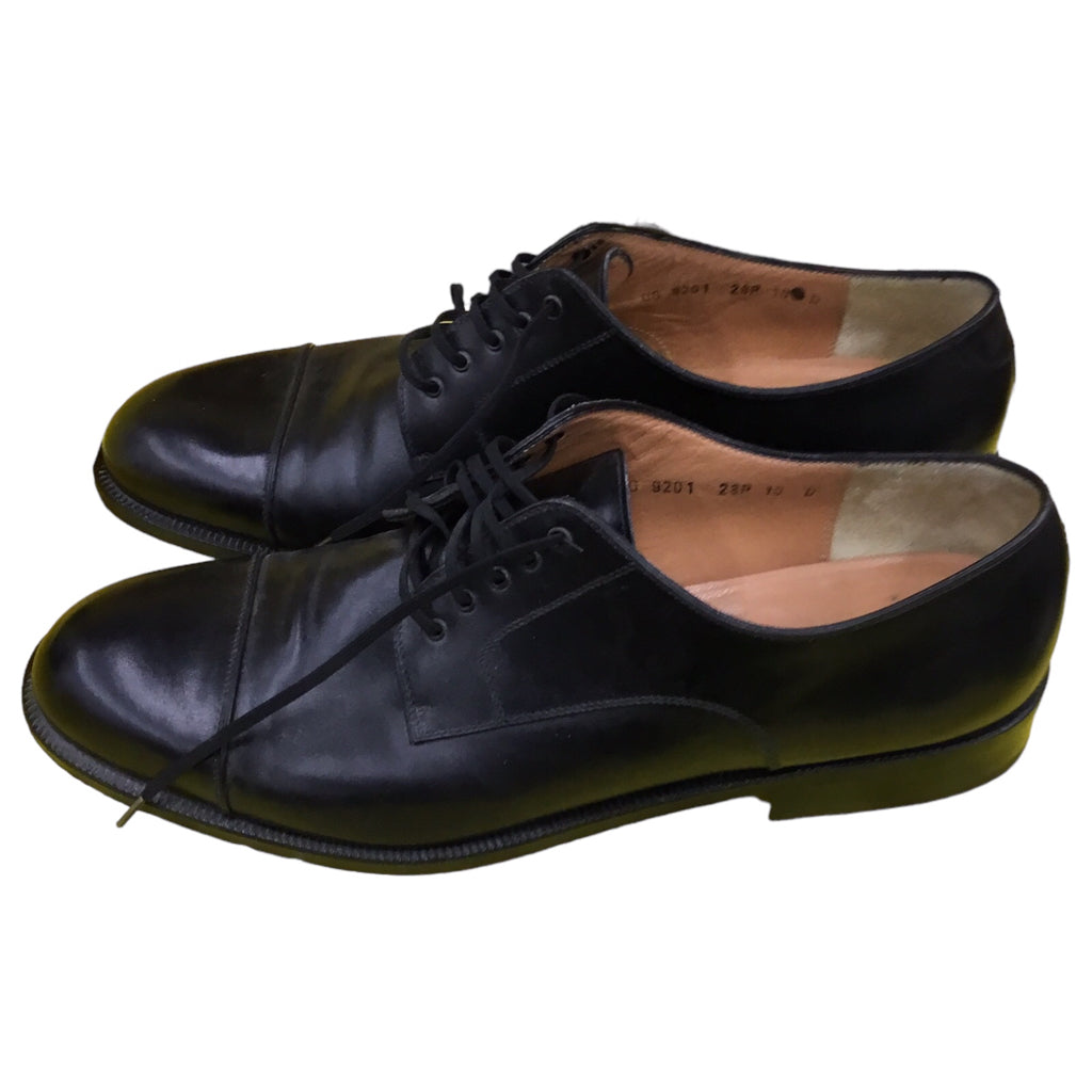SALVATORE FERRAGAMO Black 10 Dress Shoes