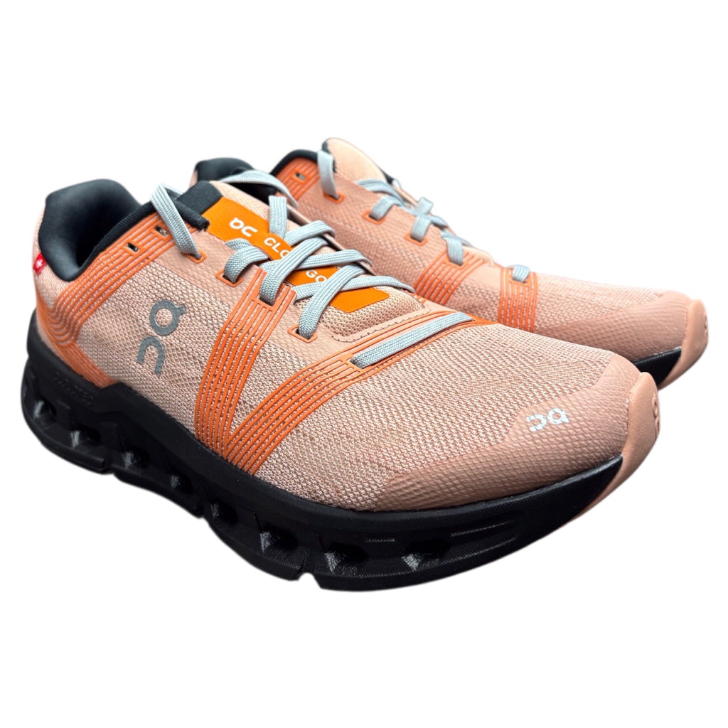NWOB On Running Women’s 7.5 Cloudgo Orange Black Sneaker 55.98622