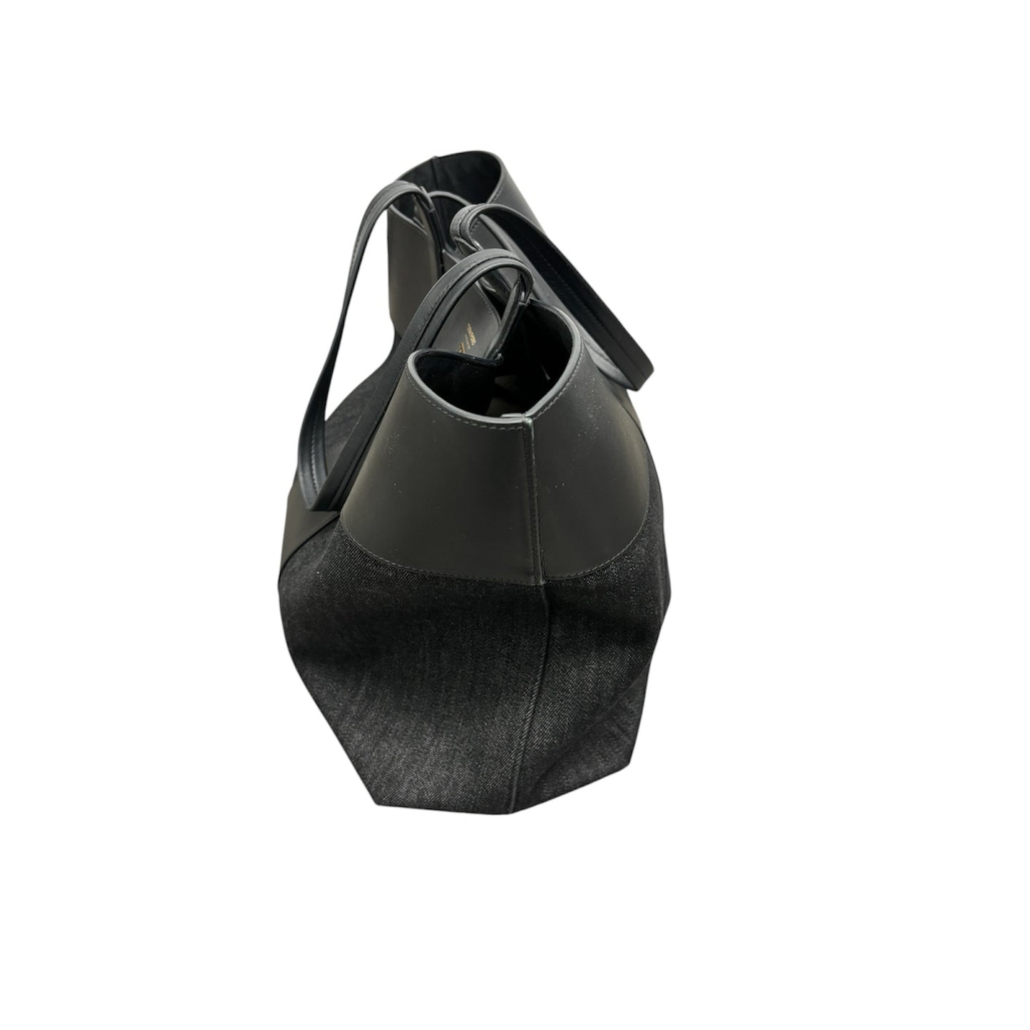 Tom Ford Women Black Gold Hardware Large Tote Handbag