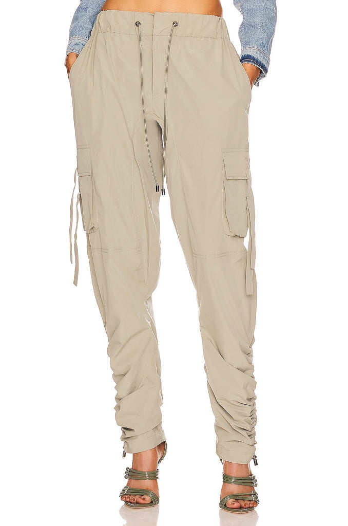 NWT Dundas x Revolve Adriana Cargo Light Khaki Pant Wmns Sz S