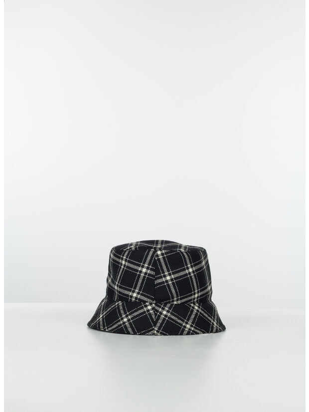 NWT MARNI Cappella Black/White Striped Bucket Hat