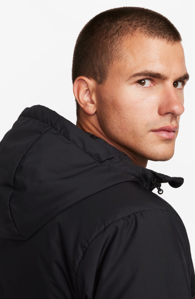NWT Nike Therma-FIT Unlimited Training Jacket Black Zip Up Hoodie Mns Sz L