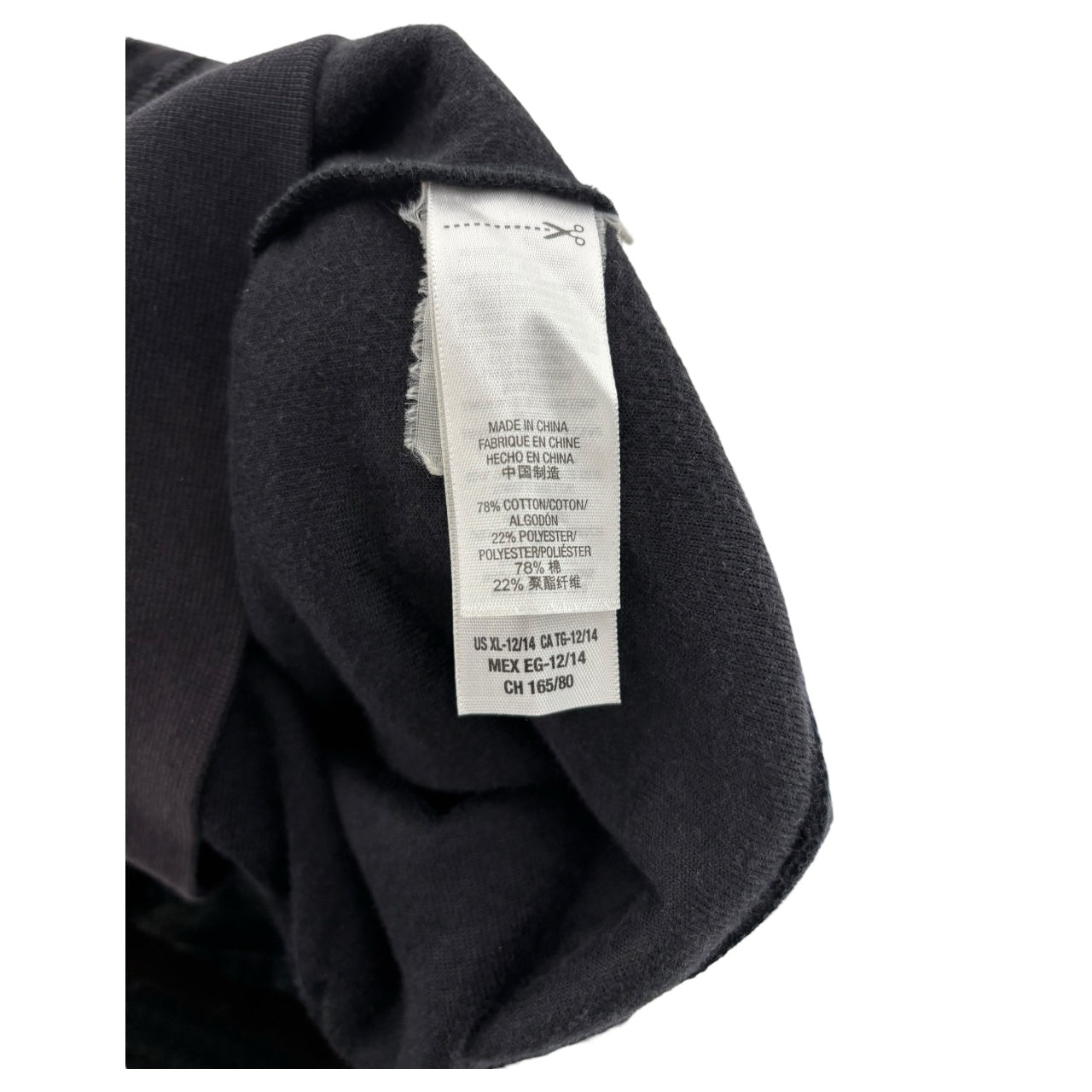 Juicy Couture Velour Black Zip Up Hoodie Wmns Sz XL