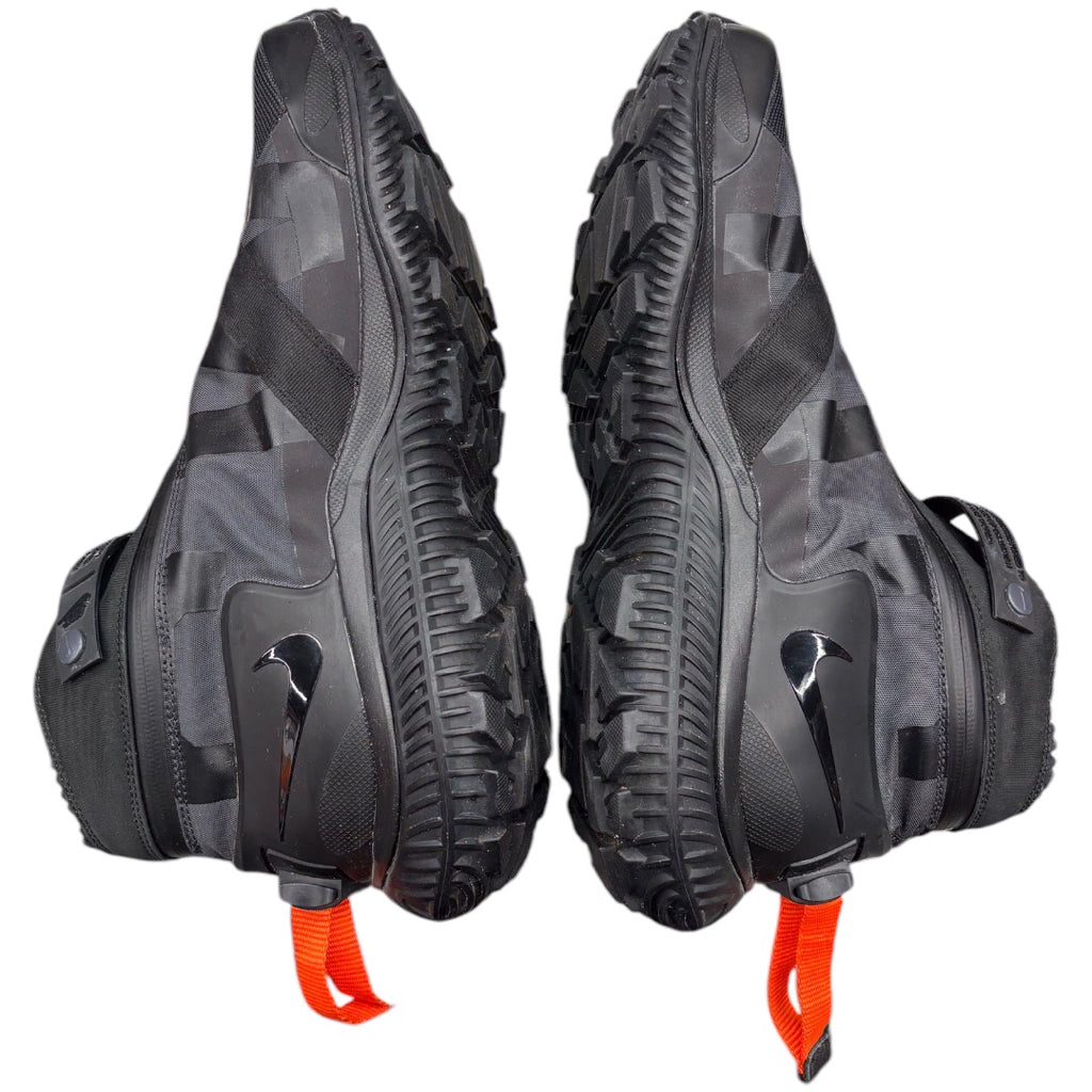 NSW Gaiter Boot Gyakusou NikeLab Anthracite Black Orange AA0530 001 Size 12 US