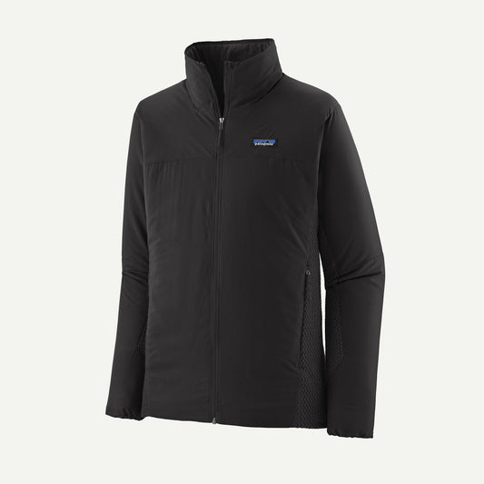 NWT Patagonia Mens Nano Air Light Hybrid Black Insulated Zip up Jacket Sz M