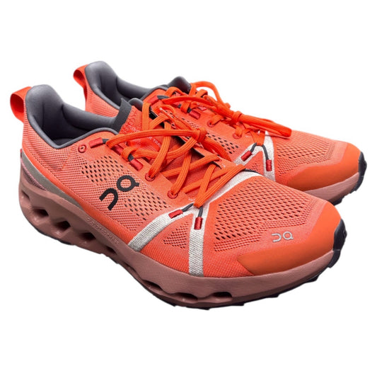 NWOB On Running Cloudsurfer Trail Mens 10.5 Orange Running Sneaker 3ME10112150