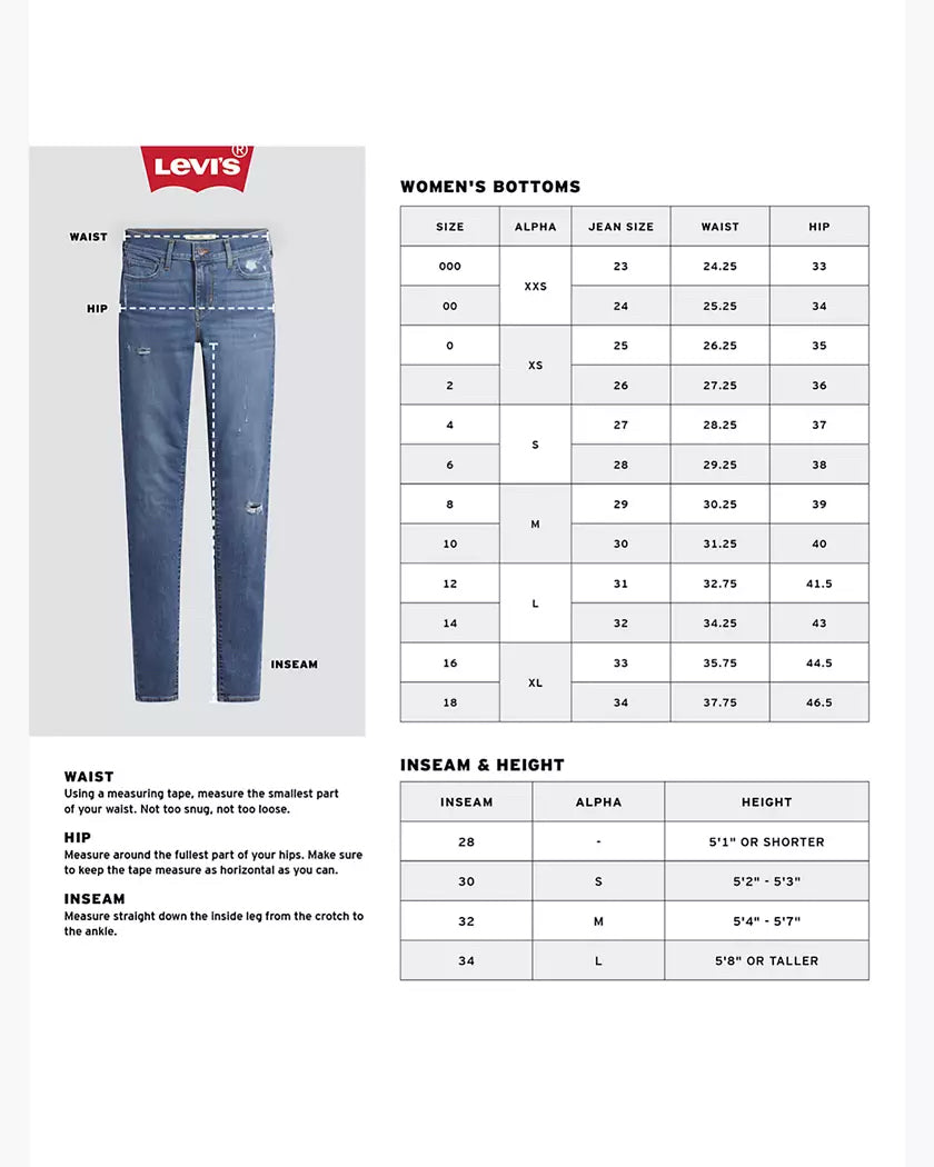 NWT Levi’s Women Tint Story Ribcage Wide Leg Jeans Size 32 X 32 Medium Wash