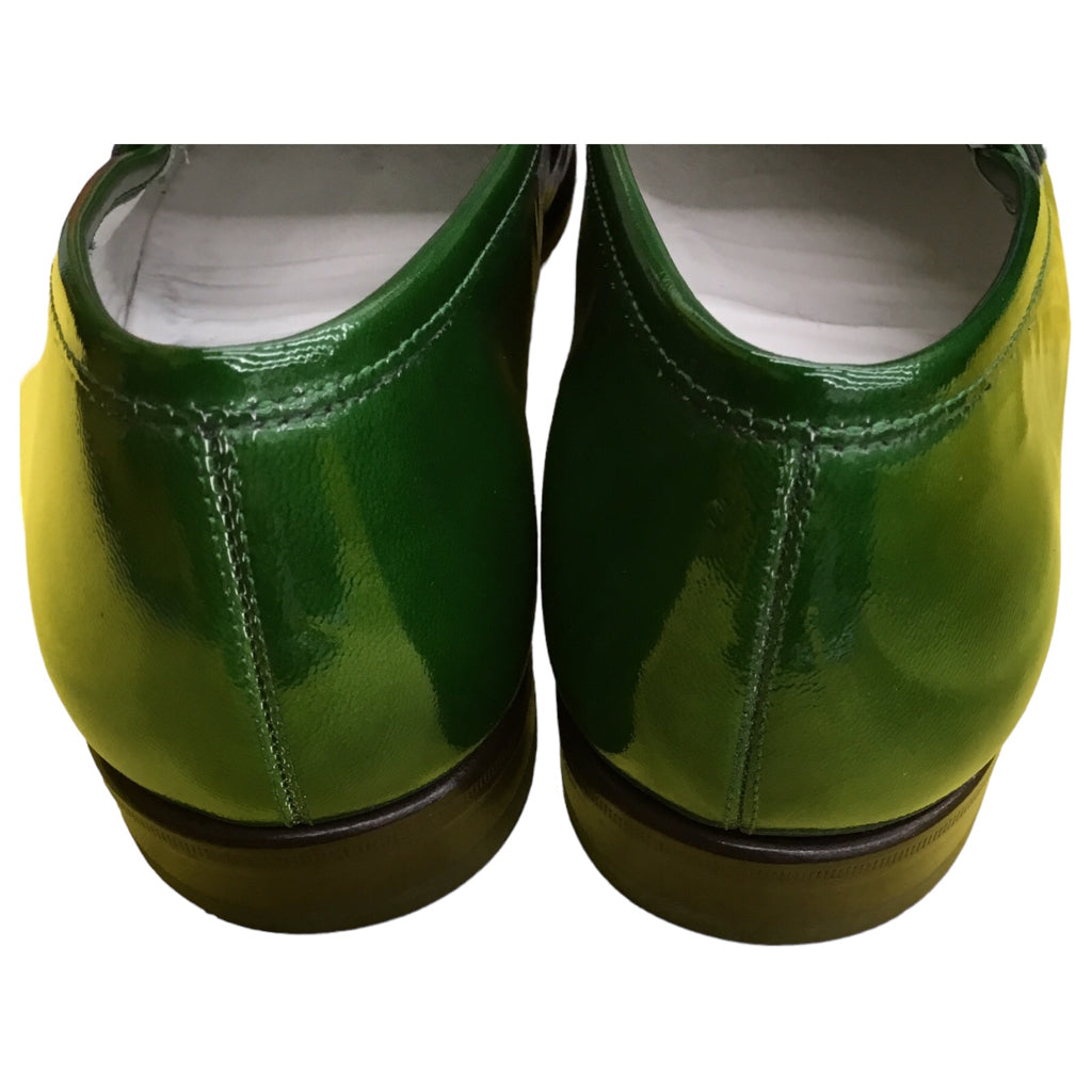 SALVATORE FERRAGAMO 11 Green Dress Shoes