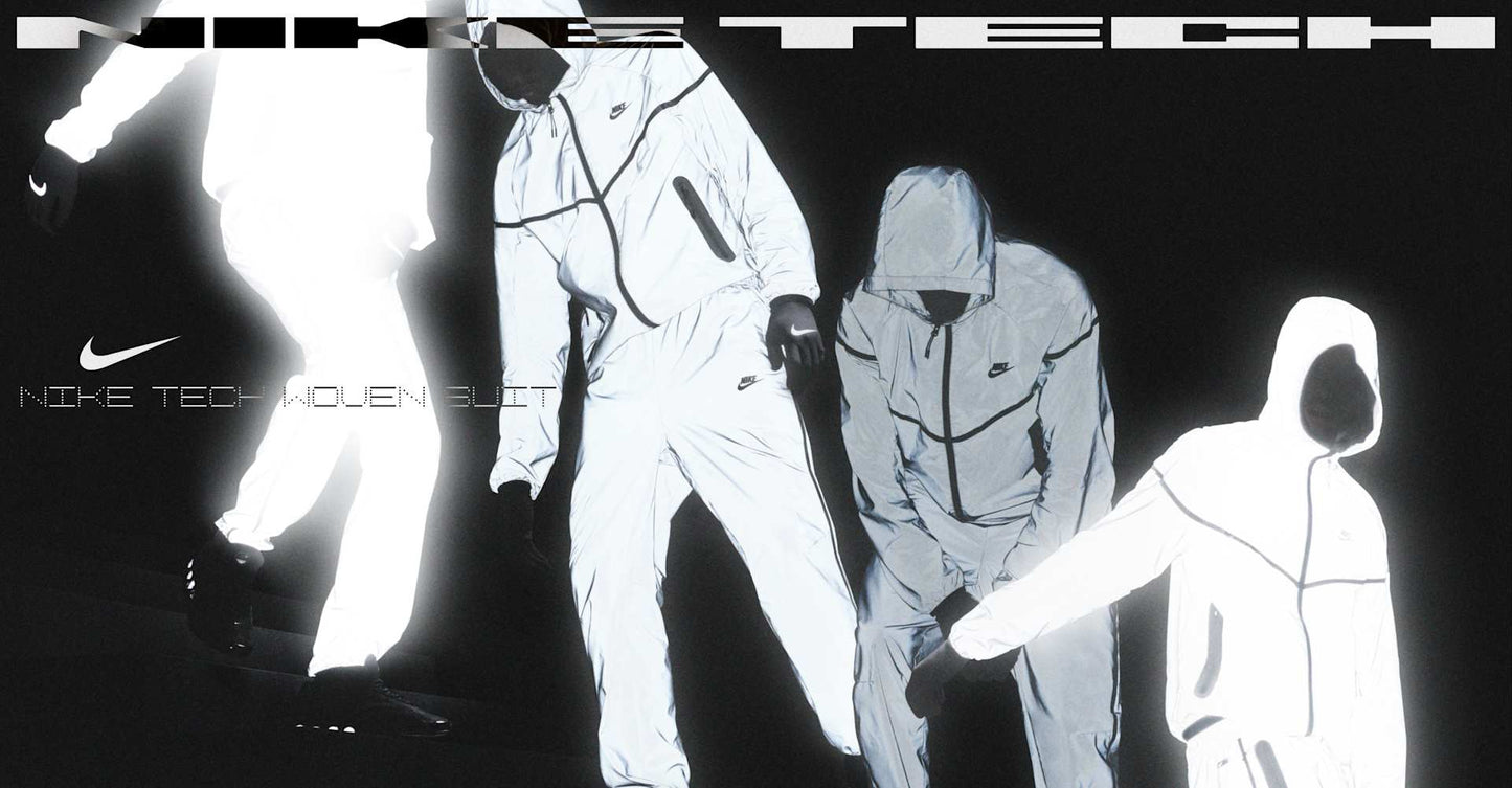 NWT Nike Tech Men's Woven Flash 3M Jogger Pants Mns Sz L