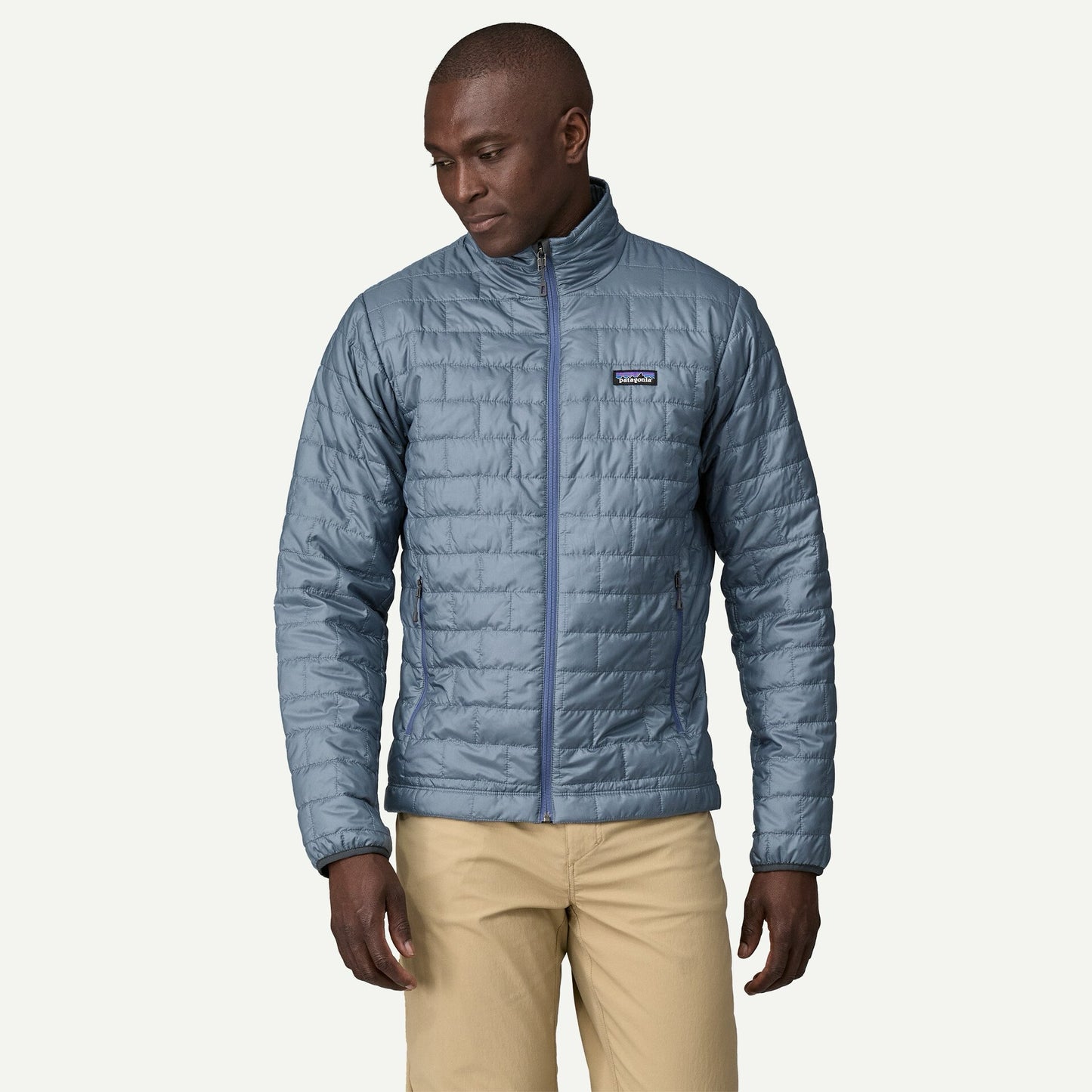 NWT Patagonia Mns Sz M Nano Puff Utility Blue Jacket