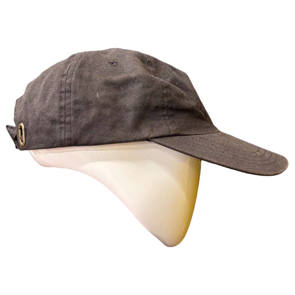 POLO JEANS COMPANY VINTAGE AMERICAN FLAG EMBROIDERY PATCH BLACK HAT ONE SIZE