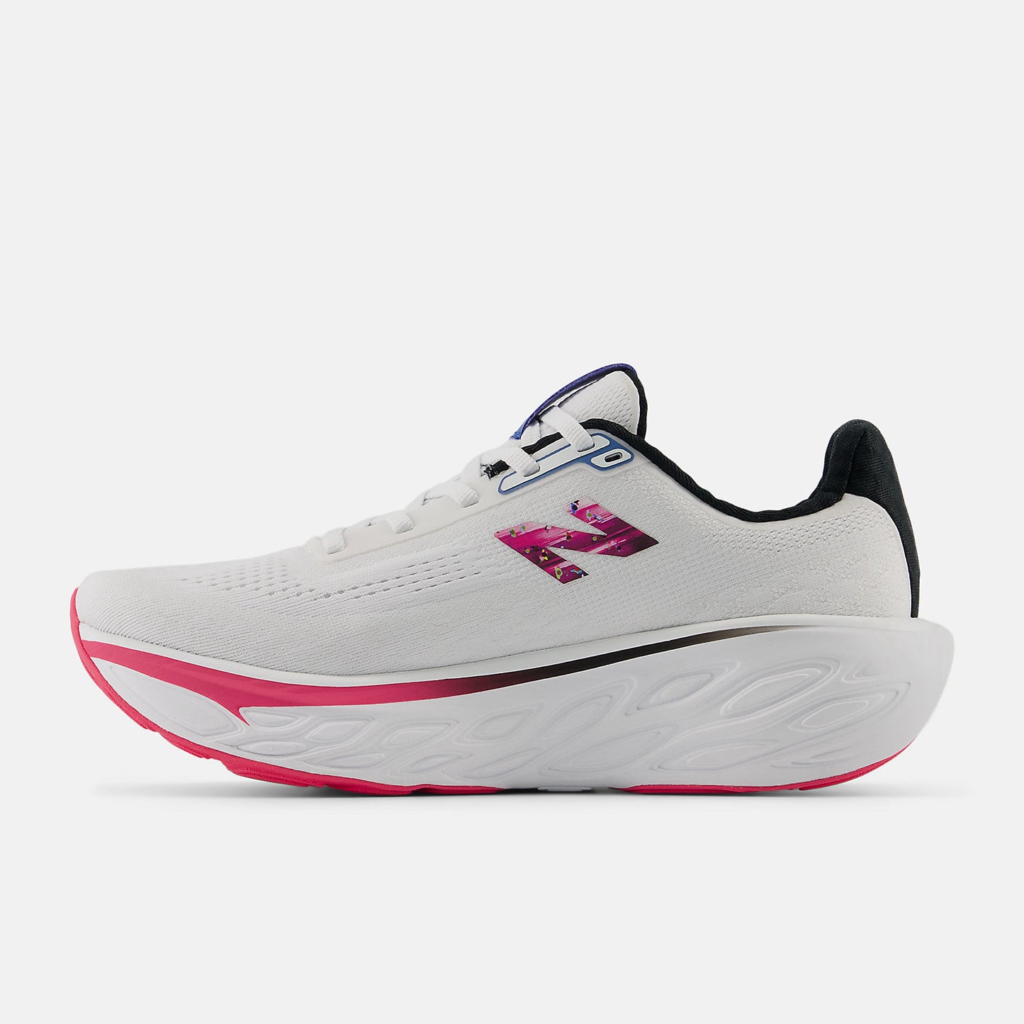 New Balance TCS NYC Marathon® Fresh Foam X 1080v14 Wms Sz 15 White with Hi-pink