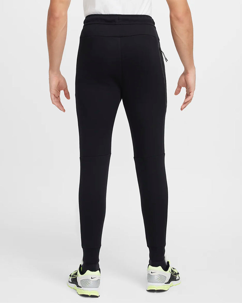NWT BLACK NIKE TECH MENS FLEECE JOGGERS TAPER SWEATPANTS SIZE S