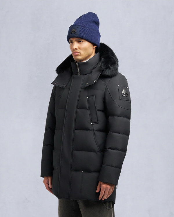 Moose Knuckles Black Cloud Neoshear Parka Men Coat Sz S NWT