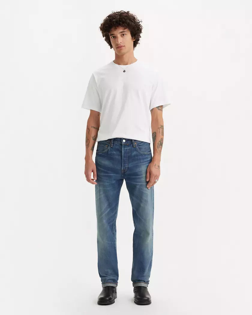 NWT Levi’s Mns 30 x 32 1980s 501 Japanese Selvedge Med Wash Blue Jeans Made In Japan