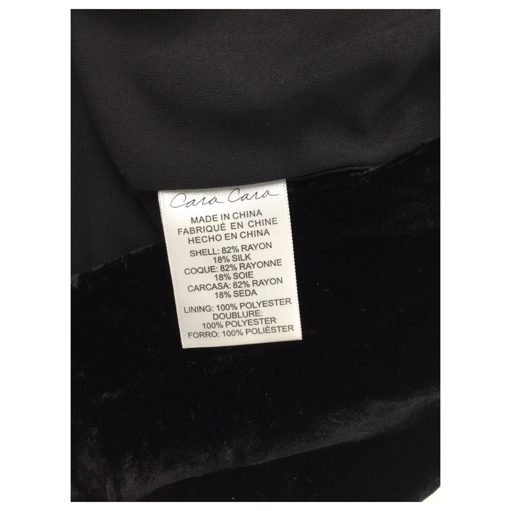 CARA CARA Size XS Black 8927 Dress