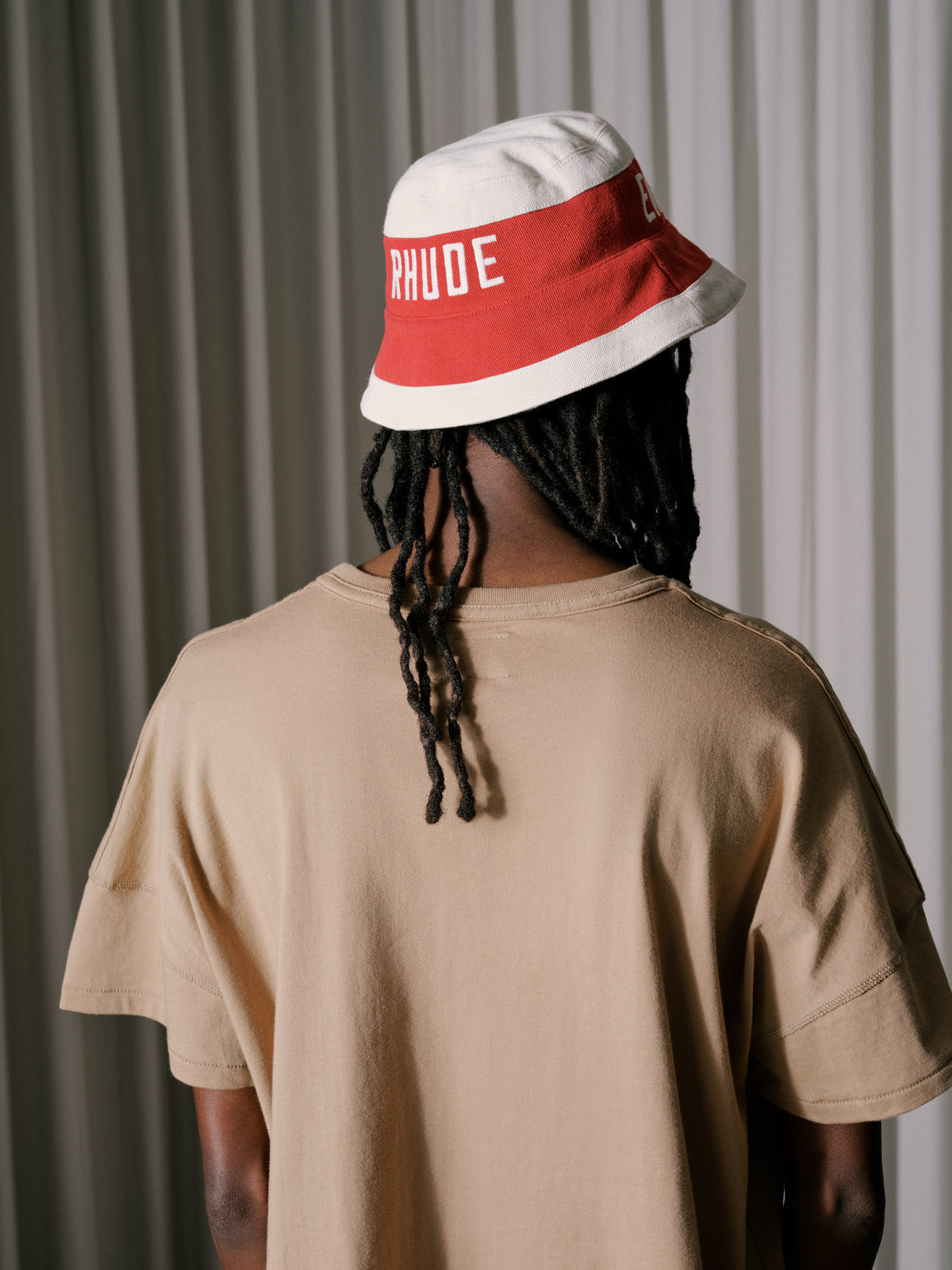 NWT Rhude East Hampton White Cream Bucket Hat