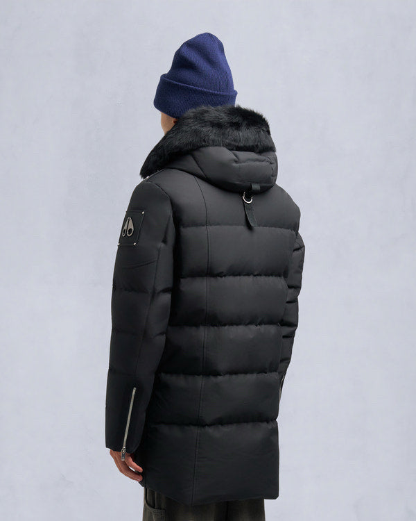 Moose Knuckles Black Cloud Neoshear Parka Men Coat Sz S NWT