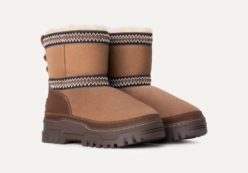 UGG Classic Mini TrailGazer WaterProof Winter Booties Size 10