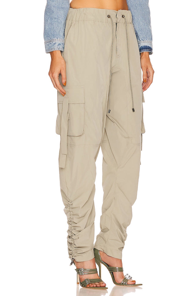 NWT Dundas x Revolve Adriana Cargo Light Khaki Pant Wmns Sz S