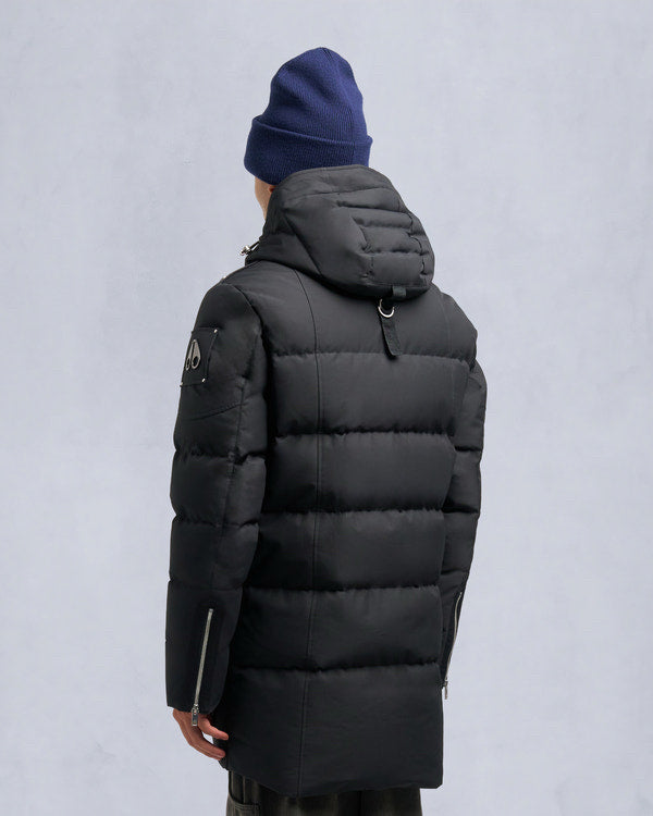 Moose Knuckles Black Cloud Neoshear Parka Men Coat Sz S NWT