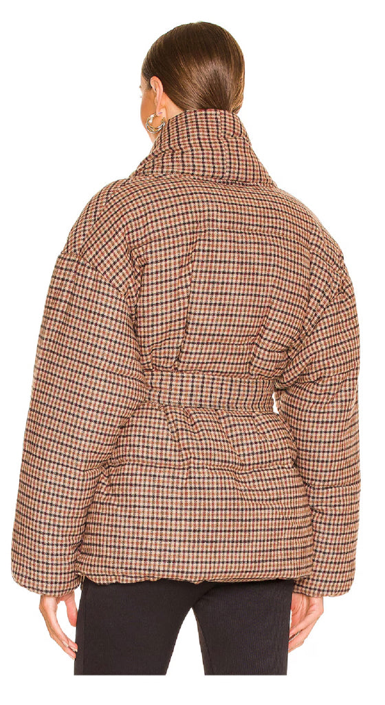 APPARIS Womens Maggie Jacket Singular Front Snap Button Closure Size Small Brown Vegan
