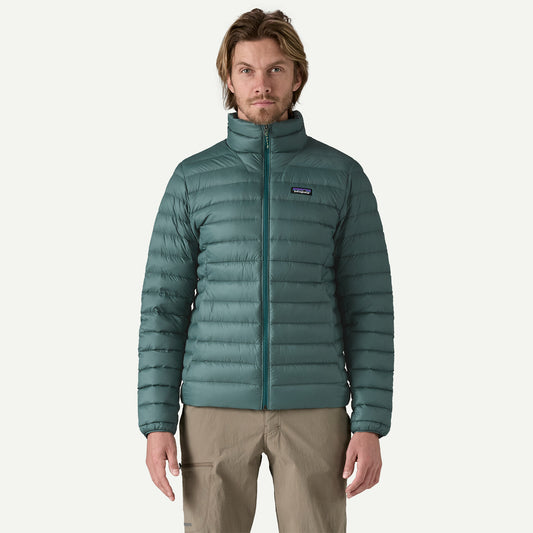 NWT Patagonia Men's Insulated Puffer Down Sweater Jacket Sz M Wetland Blue