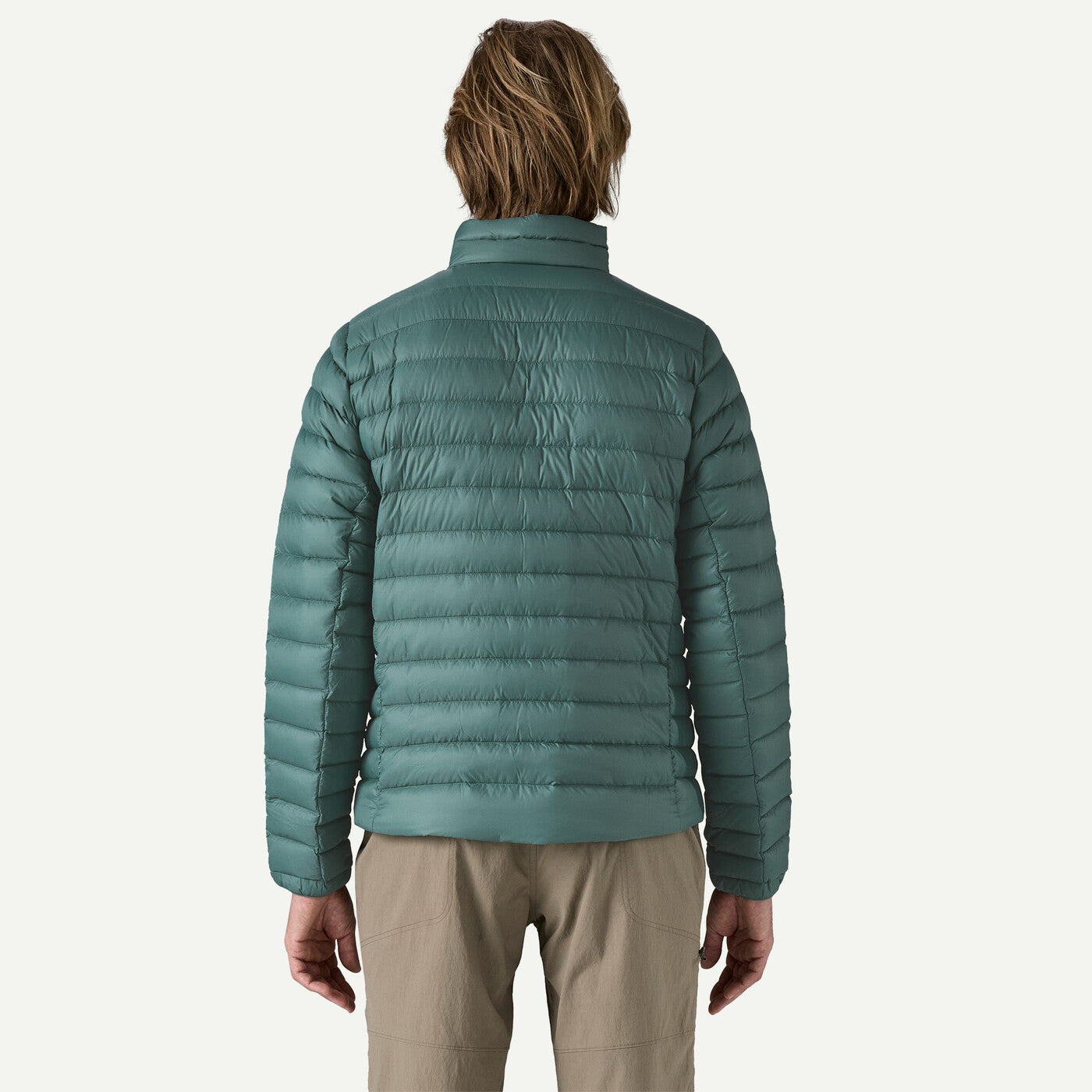 NWT Patagonia Men's Insulated Puffer Down Sweater Jacket Sz M Wetland Blue