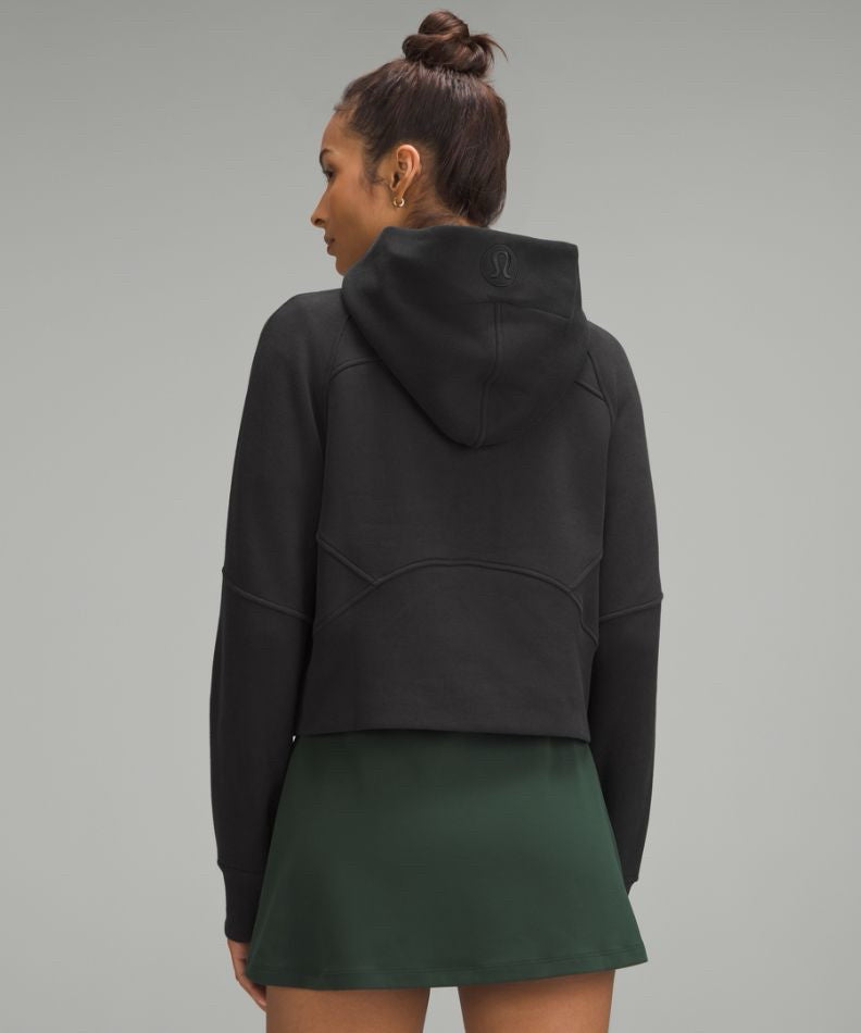 NWT Lululemon Black/Gold Scuba Oversized Half-Zip Hoodie Wmns Sz M/L