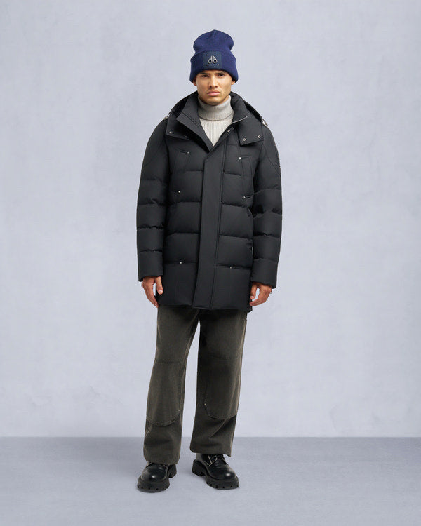 Moose Knuckles Black Cloud Neoshear Parka Men Coat Sz S NWT