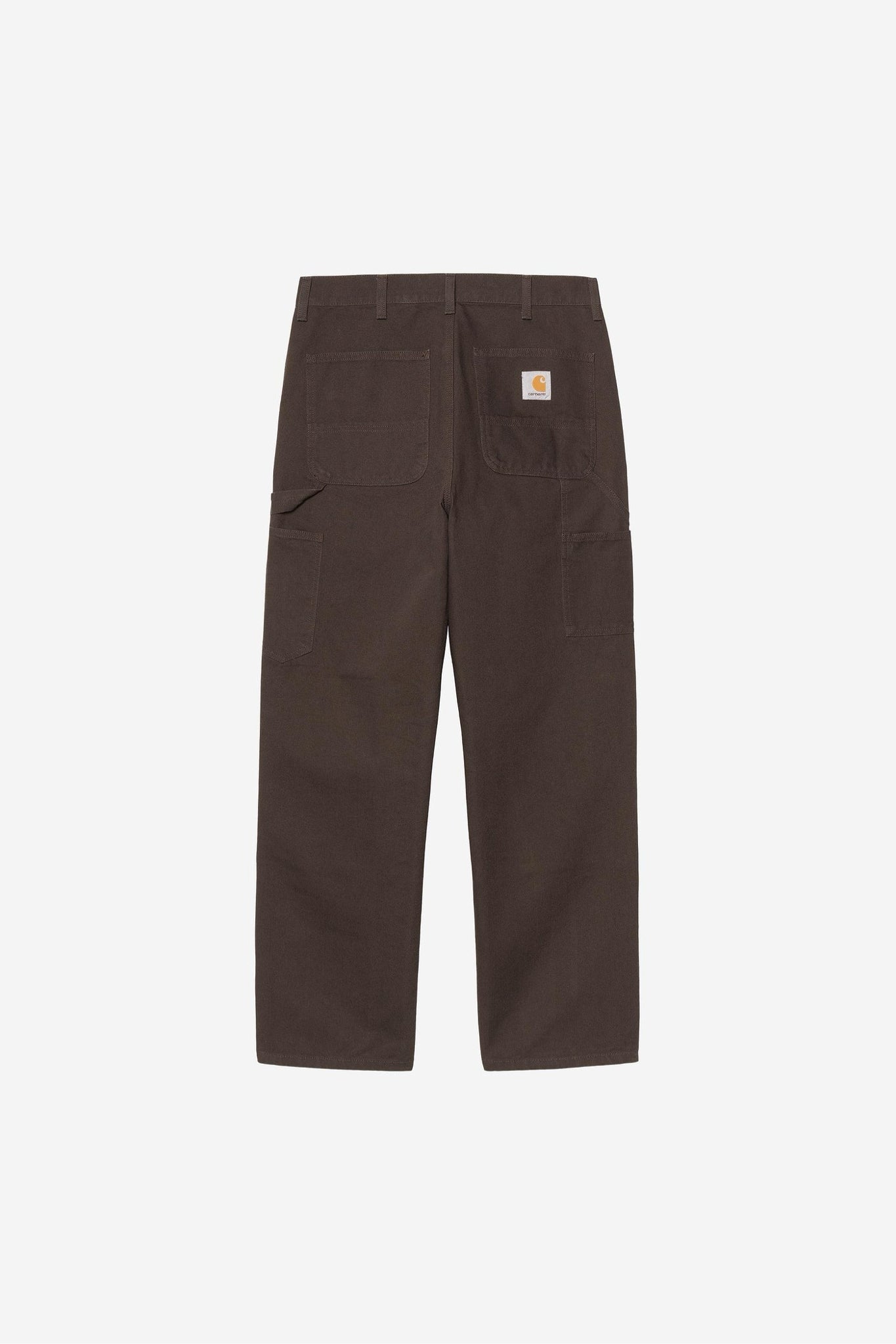 NWT Carhartt WIP Double Knee Pant Brown Tobacco Dearborn Canvas Jeans Mns 32 x 32