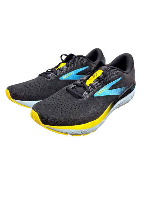 NWOB Brooks Ghost 16 Black Gradient Mesh Running Sneaker Size 11.5