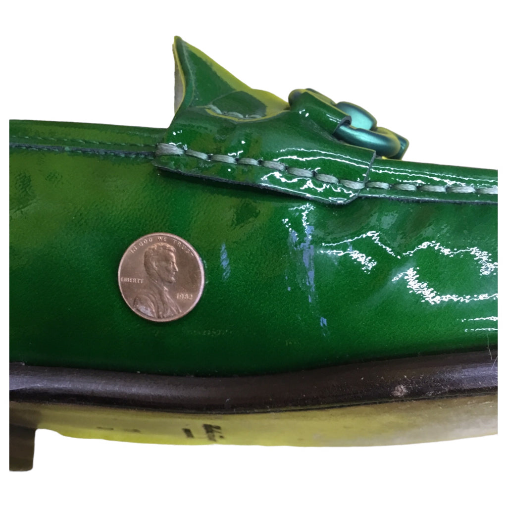 SALVATORE FERRAGAMO 11 Green Dress Shoes