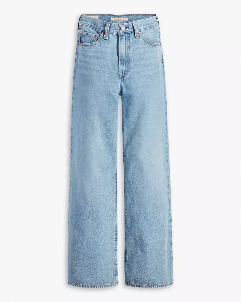 NWT Levi’s Women Ribcage Blue Wide Leg Jeans Size 28