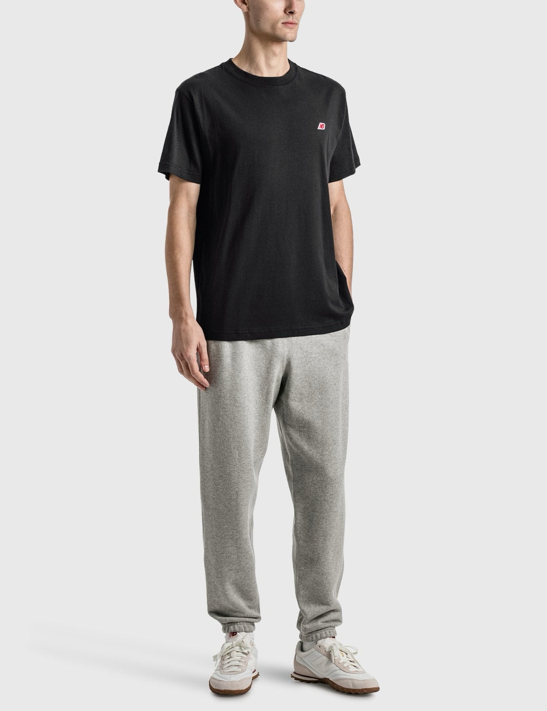 NWT New Balance Made in USA Core Athletic Gray Sweatpant Mns Sz L