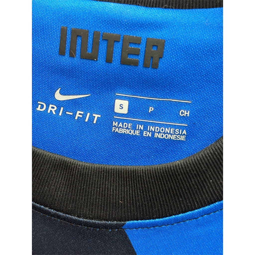 NIKE DRI-FIT INTER MILAN 20/21 HOME VAPOR MATCH SS JERSEY BLUE SPARK WHITE MNS SZ S